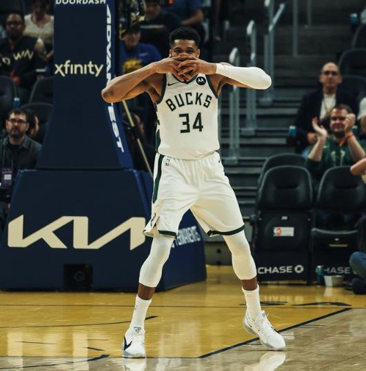 字母31+8+11難救主，小哈達威替補5記三分，超級殘陣掘金力克雄鹿